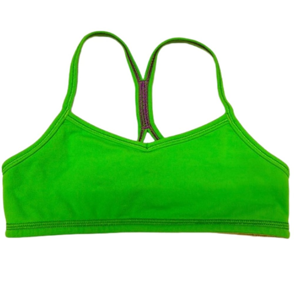 NWOT Ivivva Drill Sports Bra *Green